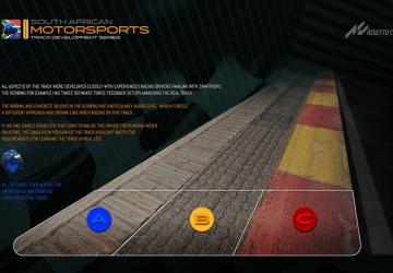 ZWARTKOPS Raceway Map version 0.9.5 for Assetto Corsa