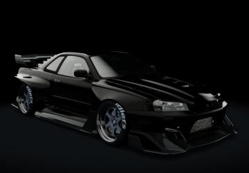 KNM Hycade Nissan Skyline R34 version 1.0 for Assetto Corsa