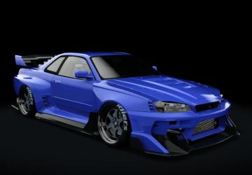 KNM Hycade Nissan Skyline R34 version 1.0 for Assetto Corsa