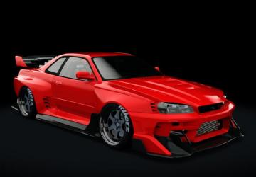 KNM Hycade Nissan Skyline R34 version 1.0 for Assetto Corsa