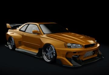KNM Hycade Nissan Skyline R34 version 1.0 for Assetto Corsa