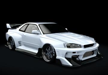 KNM Hycade Nissan Skyline R34 version 1.0 for Assetto Corsa