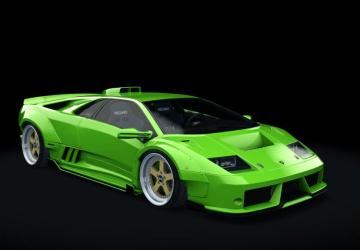 Lamborghini Diablo GT Widebody version 1.1 for Assetto Corsa