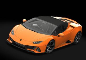 Lamborghini Huracan EVO Spyder RHD version 1.0 for Assetto Corsa