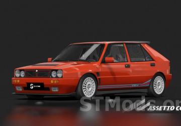 Lancia Delta Evo-e Rallye version 1.11 for Assetto Corsa
