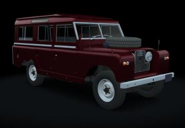 Land Rover 109 Station Wagon Series IIA version 1.1 for Assetto Corsa