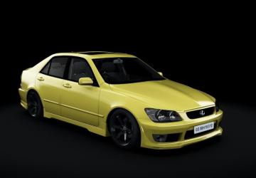 Lexus IS 200 TTE version 1.1 for Assetto Corsa