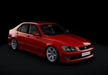 Lexus IS 200 TTE version 1.1 for Assetto Corsa