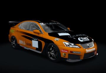 Lexus IS F CUP version 1.0 for Assetto Corsa