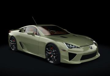Lexus LFA version 2.2 for Assetto Corsa