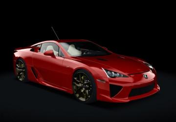 Lexus LFA version 2.2 for Assetto Corsa