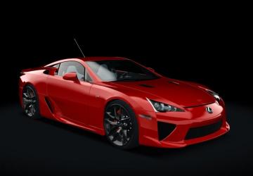 Lexus LFA version 2.2 for Assetto Corsa