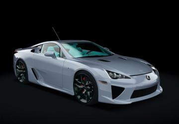 Lexus LFA version 2.2 for Assetto Corsa