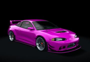 LKSpec. Mitsubishi Eclipse Elite V2 version 1.1 for Assetto Corsa
