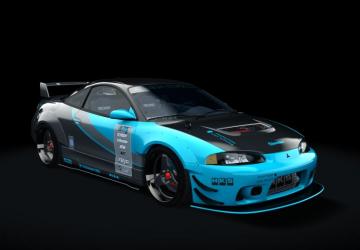 LKSpec. Mitsubishi Eclipse Elite V2 version 1.1 for Assetto Corsa