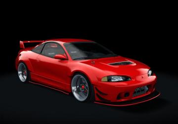 LKSpec. Mitsubishi Eclipse Elite V2 version 1.1 for Assetto Corsa