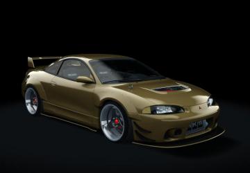 LKSpec. Mitsubishi Eclipse Elite V2 version 1.1 for Assetto Corsa