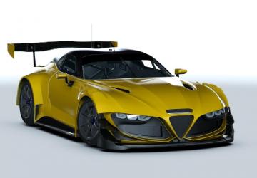 LP SWB Zagato GT3 version 1.0 for Assetto Corsa