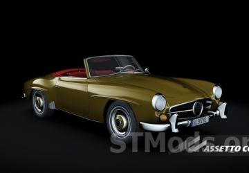 Mercedes-Benz 190 SL Roadster (W121) version 1.0.1 for Assetto Corsa