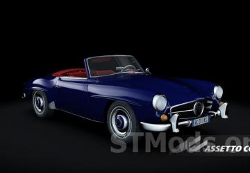 Mercedes-Benz 190 SL Roadster (W121) version 1.0.1 for Assetto Corsa