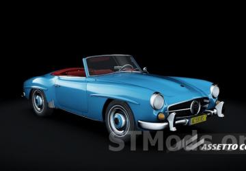 Mercedes-Benz 190 SL Roadster (W121) version 1.0.1 for Assetto Corsa
