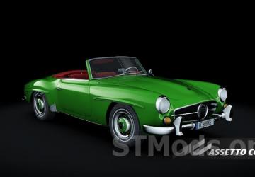 Mercedes-Benz 190 SL Roadster (W121) version 1.0.1 for Assetto Corsa