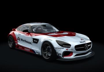 Mercedes-Benz AMG GTR P. Wiecek Drift version 1 for Assetto Corsa