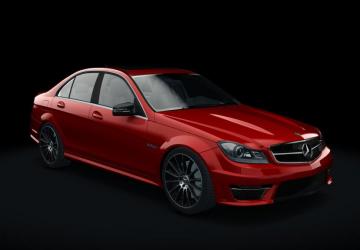 Mercedes-Benz C63 AMG W204 version 1.1 for Assetto Corsa
