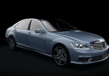 Mercedes-Benz S63 AMG (W221) version 2.1 for Assetto Corsa