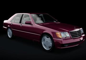 Mercedes-Benz W140 S70 AMG version 1.0 for Assetto Corsa