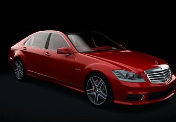 Mercedes-Benz W221 S63 AMG version 2.1 for Assetto Corsa