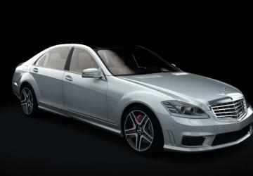 Mercedes-Benz W221 S63 AMG version 2.1 for Assetto Corsa