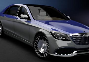 Mercedes-Benz W222 S650 Maybach VER2 version Beta 0.6 for Assetto Corsa
