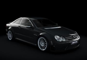 Mercedes CLK63 AMG Black Series 2008 version 0.9 for Assetto Corsa