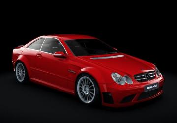 Mercedes CLK63 AMG Black Series 2008 version 0.9 for Assetto Corsa