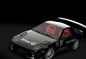 Mid Night Mazda FC3S Resuperg Re-Amemiya version 1.2 for Assetto Corsa