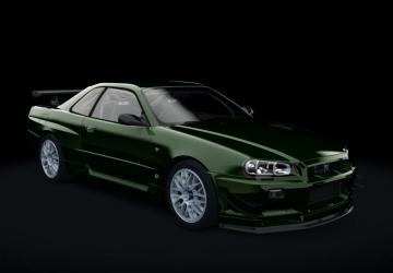Mine&rsquo;s BNR34 SKYLINE GT-R N1 base &rsquo;06 v2.0 for Assetto Corsa