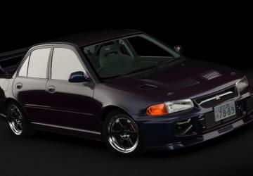 Mitsubishi Lancer Evolution III GSR (CE9A) Jeezus Spec v1.1 for Assetto Corsa