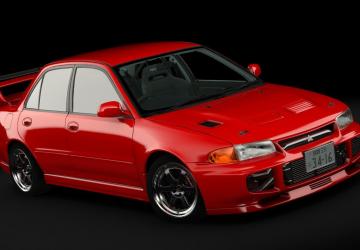 Mitsubishi Lancer Evolution III GSR (CE9A) Jeezus Spec v1.1 for Assetto Corsa
