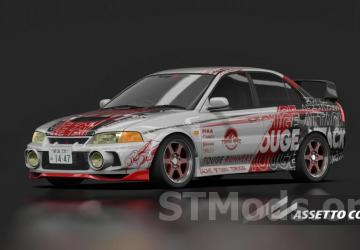 Mitsubishi Lancer Evolution IV GSR TougeZILLA v0.94 for Assetto Corsa