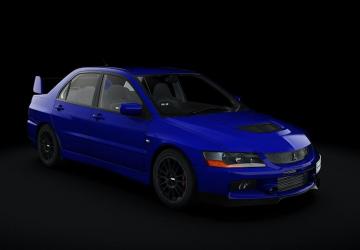 Mitsubishi Lancer Evolution IX version 1.2 for Assetto Corsa