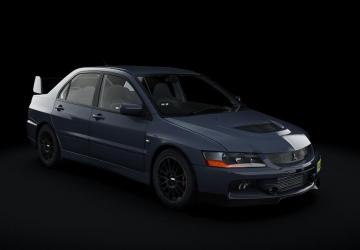 Mitsubishi Lancer Evolution IX version 1.2 for Assetto Corsa