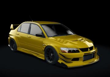 Mitsubishi Lancer Evolution IX Teleport version 1.1 for Assetto Corsa
