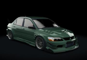 Mitsubishi Lancer Evolution IX Voltex (Midnight Evo) | No Hesi Tuned v1.0 for Assetto Corsa