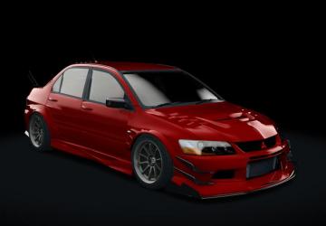 Mitsubishi Lancer Evolution IX Voltex (Midnight Evo) | No Hesi Tuned v1.0 for Assetto Corsa