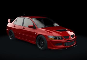 Mitsubishi Lancer Evolution VIII MR version 1.1 for Assetto Corsa