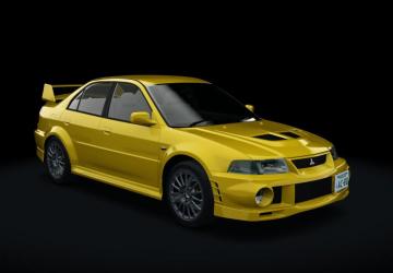 Mitsubishi Lancer GSR Evolution VI version 1.1 for Assetto Corsa