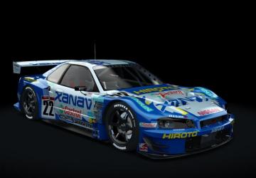 Nismo R34 SuperGT `03 version 1.1 for Assetto Corsa