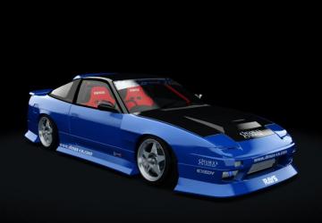 Nissan 180SX RPS13 D-max Type-III 300 version 1.1 for Assetto Corsa