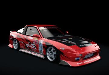 Nissan 180SX RPS13 D-max Type-III 300 version 1.1 for Assetto Corsa